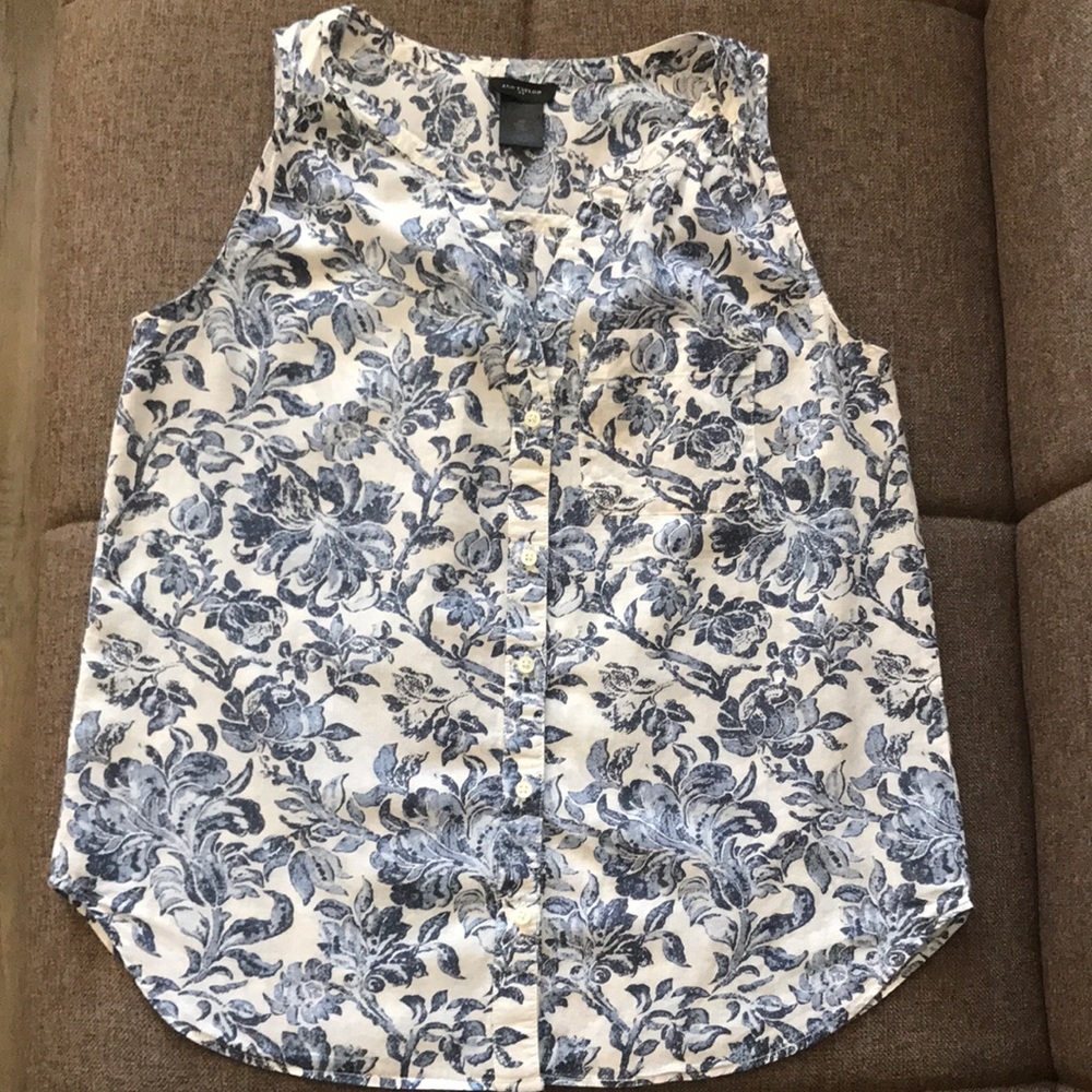 Ann Taylor cotton blouse, size XS